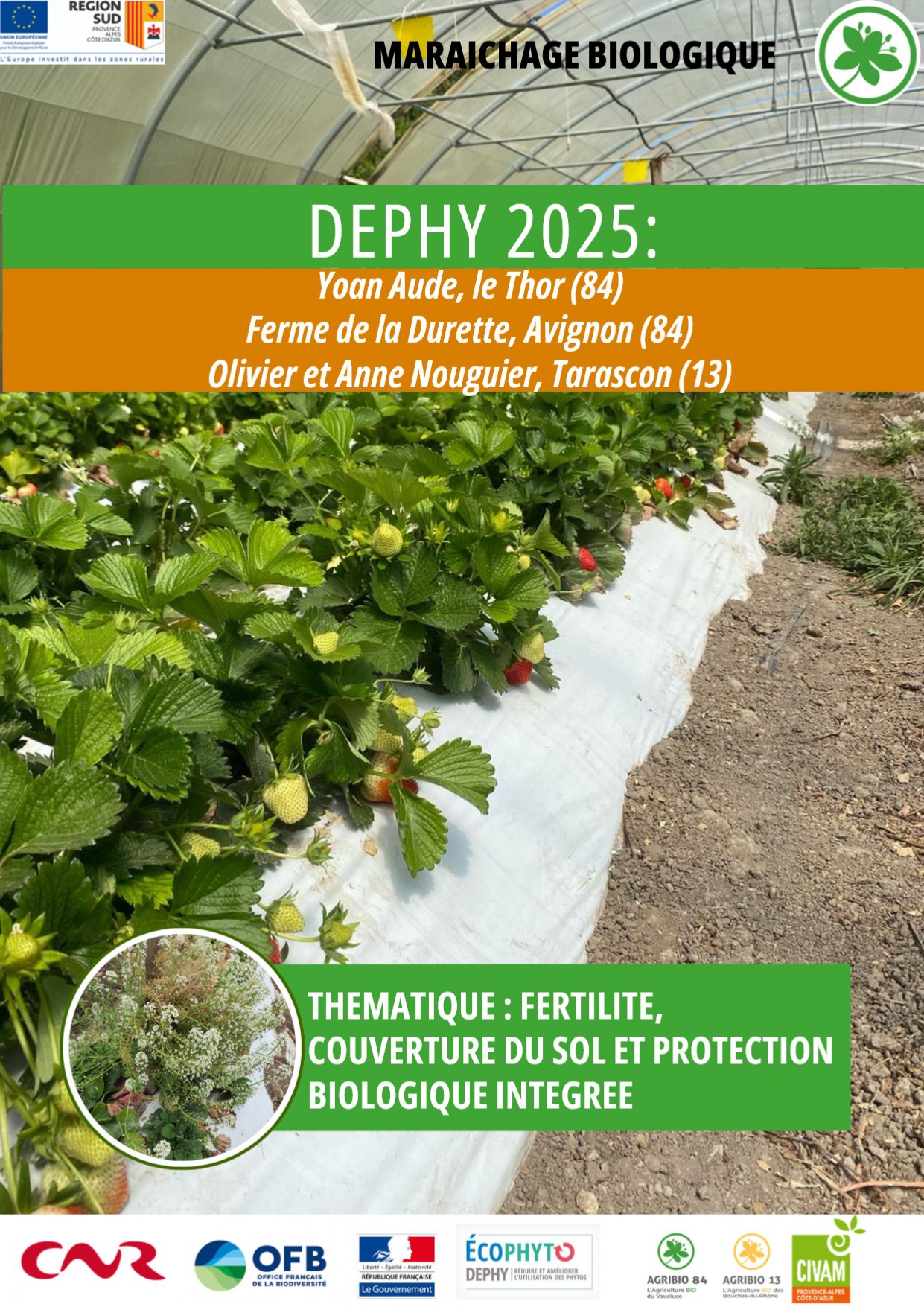 Dephy Groupe Dephy ferme - Bilan fertilité du sol - 2025 - Les agriculteurs ...